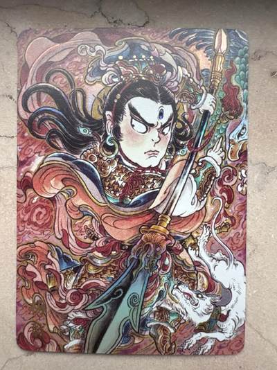 月落卡牌大清仓第4期 - 万享杨戬-山丘   彩闪工艺限定卡