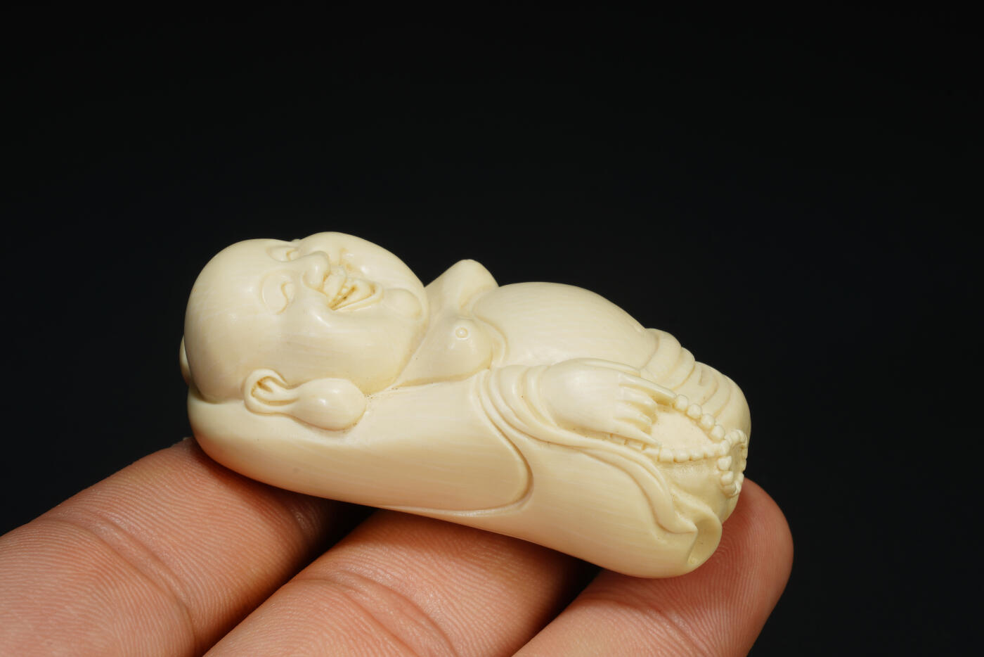 上海都达杂项专场二（全场包邮） 如意弥勒手把件