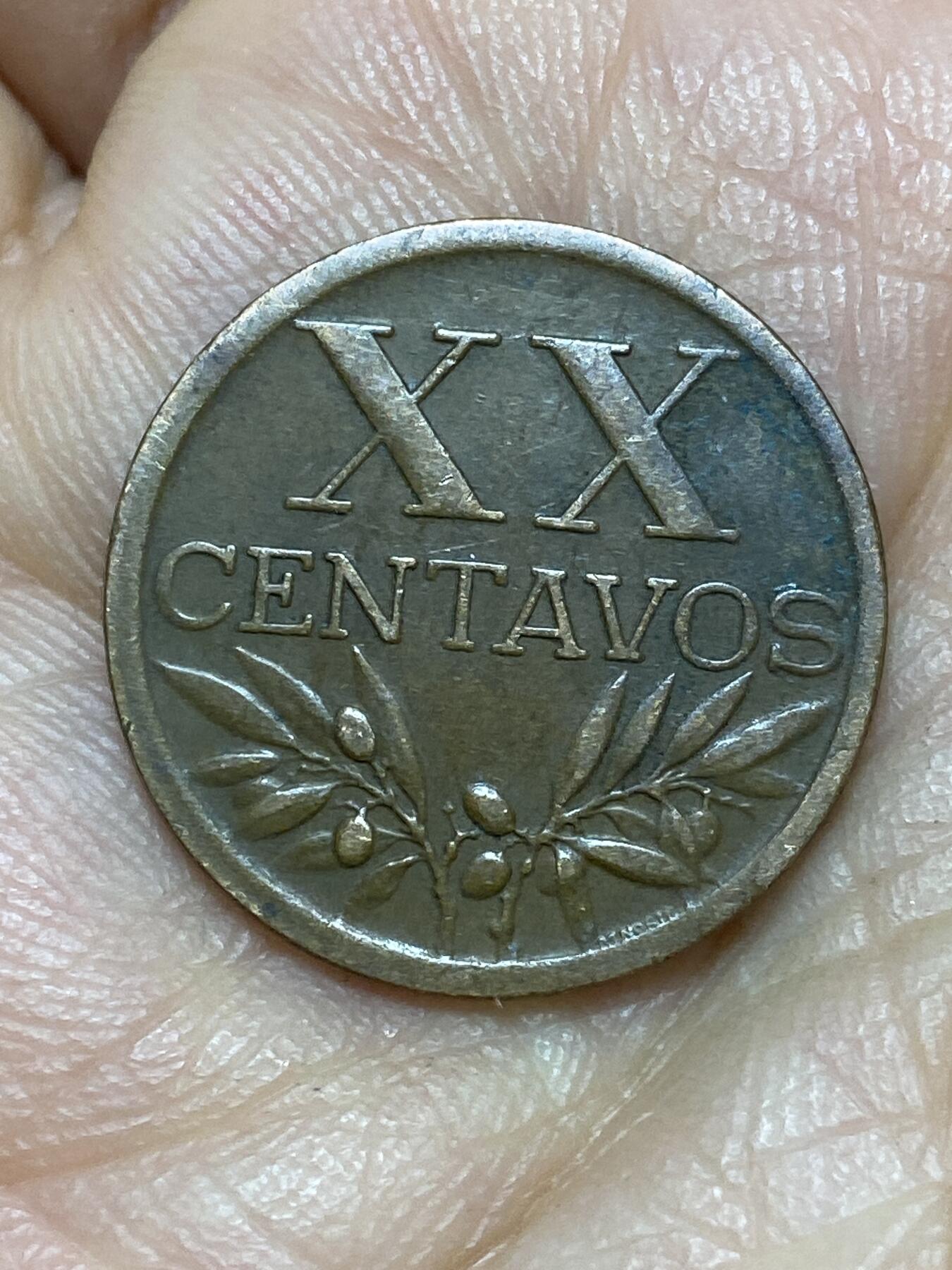 2026年第十一场(总第一百八十场）外国好品散币场(免佣金) 葡萄牙🇵🇹1949年20分(共和国时期第四套)