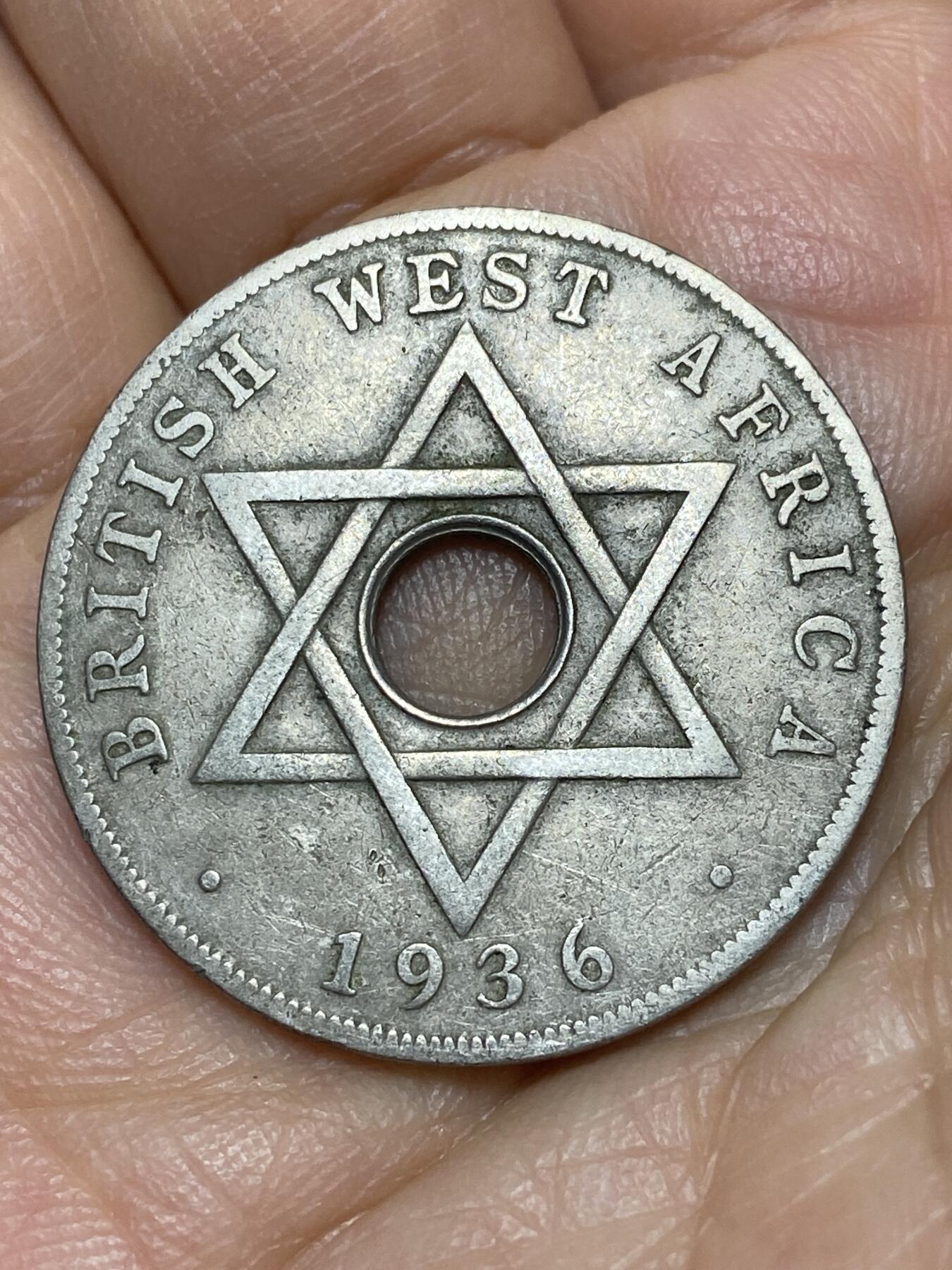 2026年第十一场(总第一百八十场）外国好品散币场(免佣金) 英属西非1936单年份1便士(爱德华八世版，KN标金斯诺顿厂造)