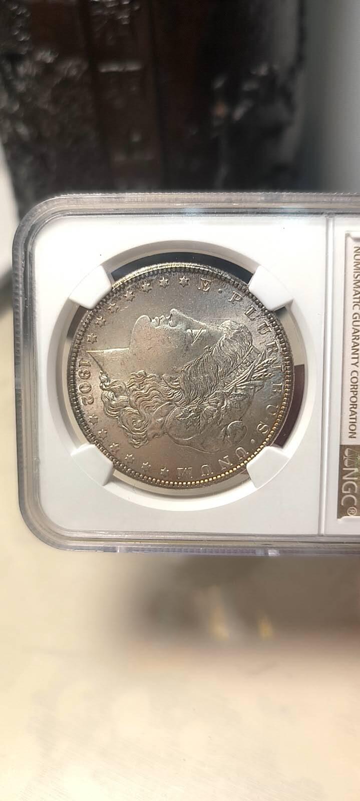 美国摩根银币O版