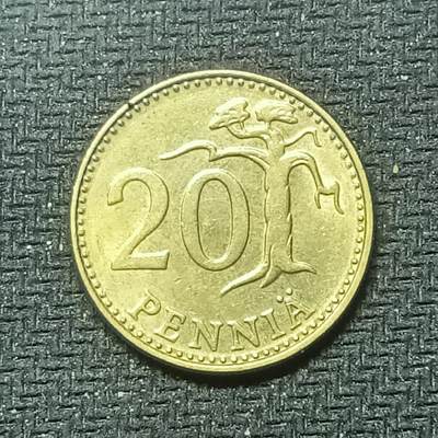 新2026B第六组世界各国精品钱币奖章纪念章花钱401-830 - 478芬兰20芬尼