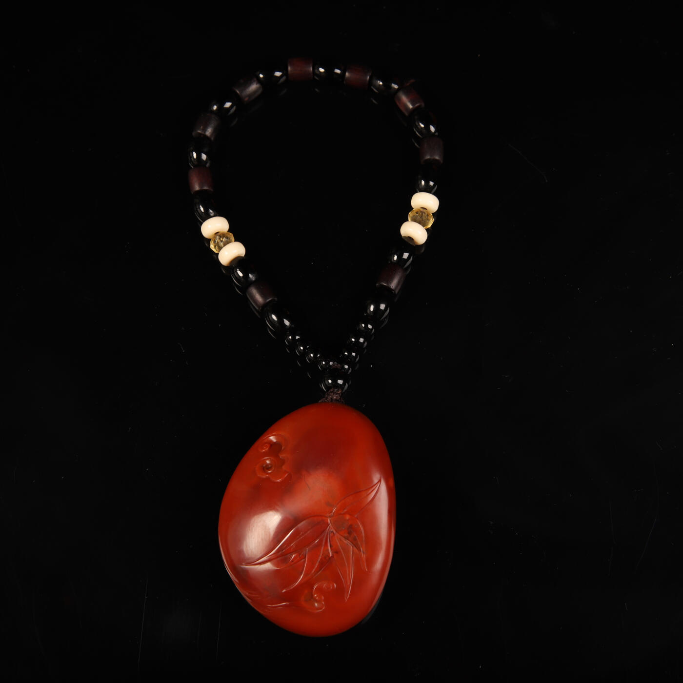 瑰丽珠宝（一） 苏工名家魏海涛作品 大观音吊坠（手把件）