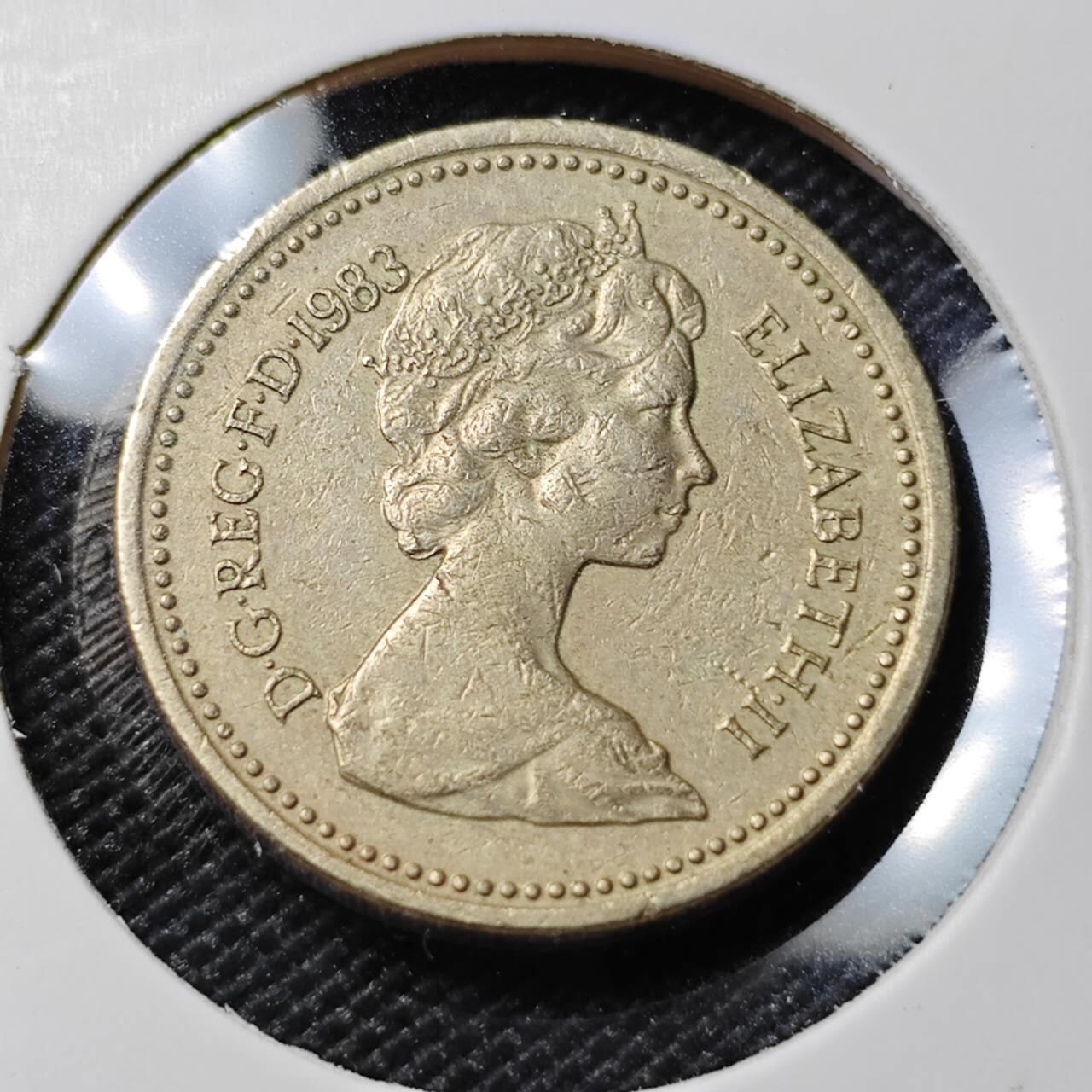 KK钱币收藏小铺  第388期  2月预留时间 周末发货  英国1镑