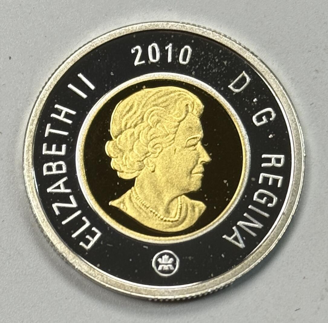 S&S Numismatic世界钱币-拍卖 第119期  加拿大2010年 北极熊 2加元双色银币 8.83克925银