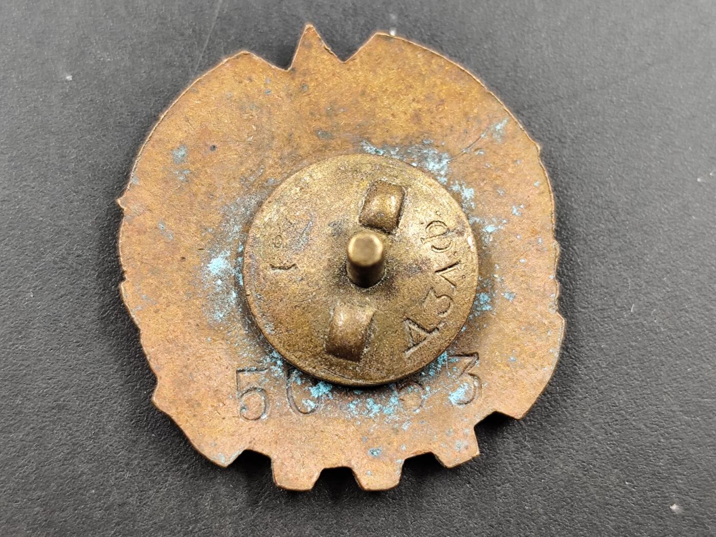 1月18日徽章钱币专场 保加利亚第一版劳卫证章铜制珐琅