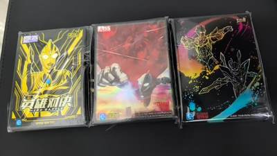 春节前倒数第三场！！龙虎卡牌-七三场（满200元包邮，无佣金，每周六结拍，欢迎送拍） - 卡游奥特曼 卡套3包 (未使用)