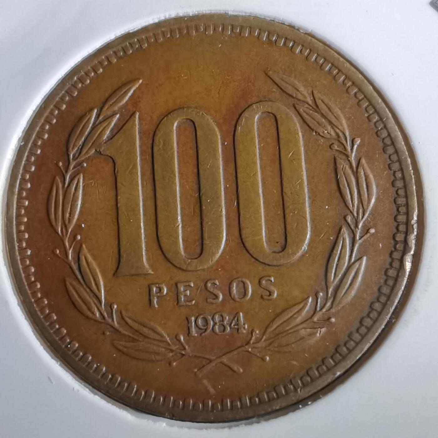 沼泽如烟--第967场 智利1984年100比索