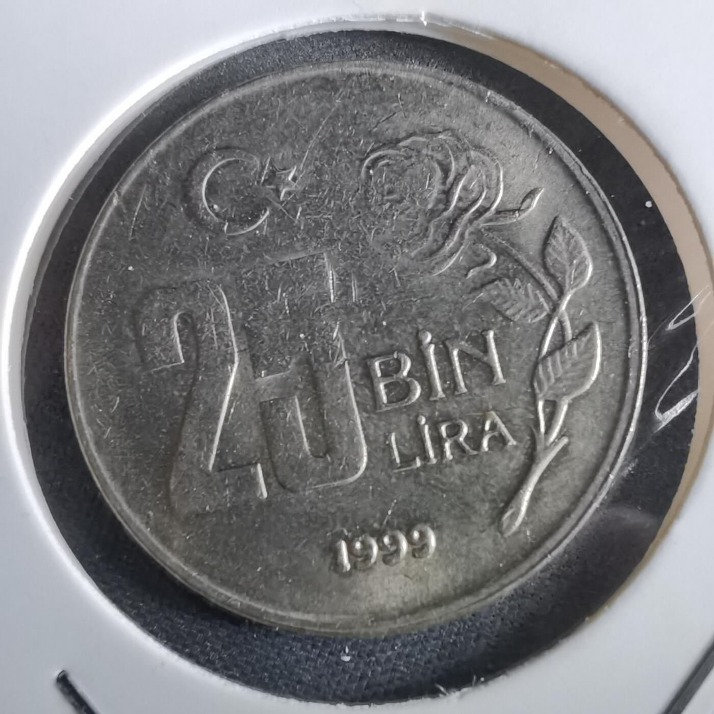 沼泽如烟--第967场 土耳其1999年2.5万里拉