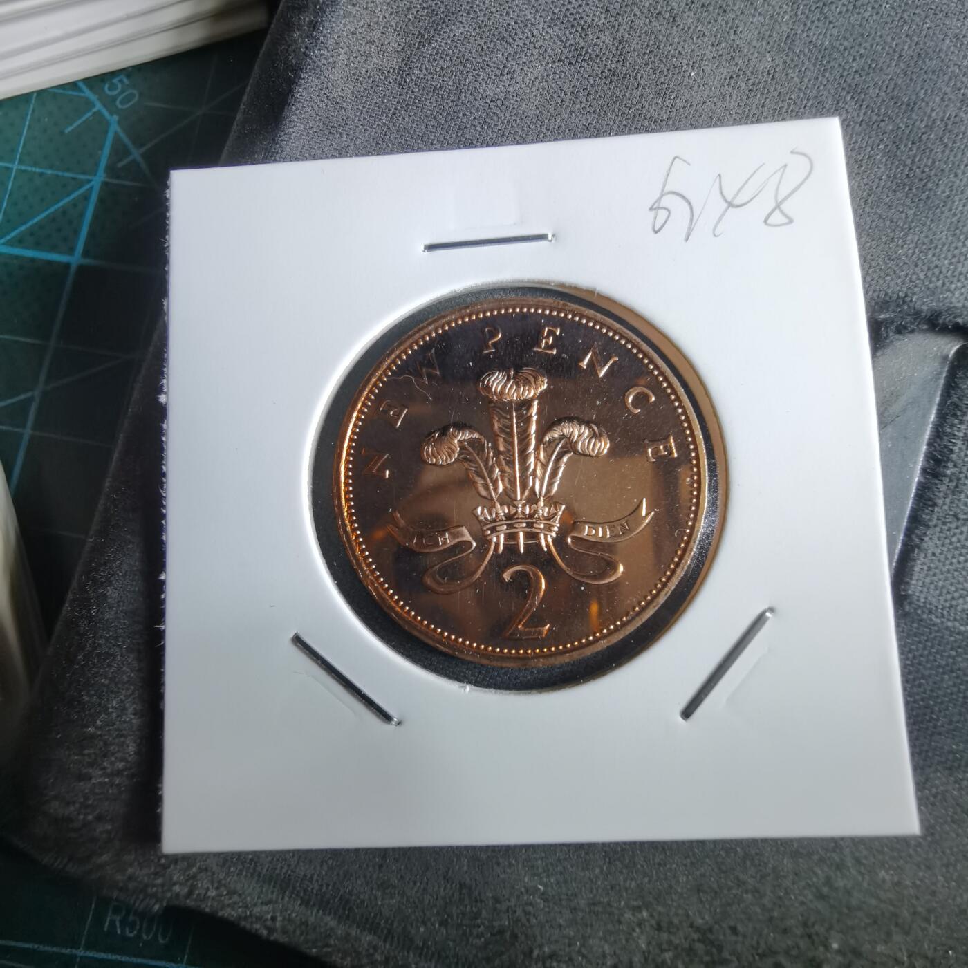 沼泽如烟--第967场 英国1971年2便士精制币