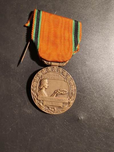 老王徽章第178期 - 法国铜级国家鼓励慈善协会奖章