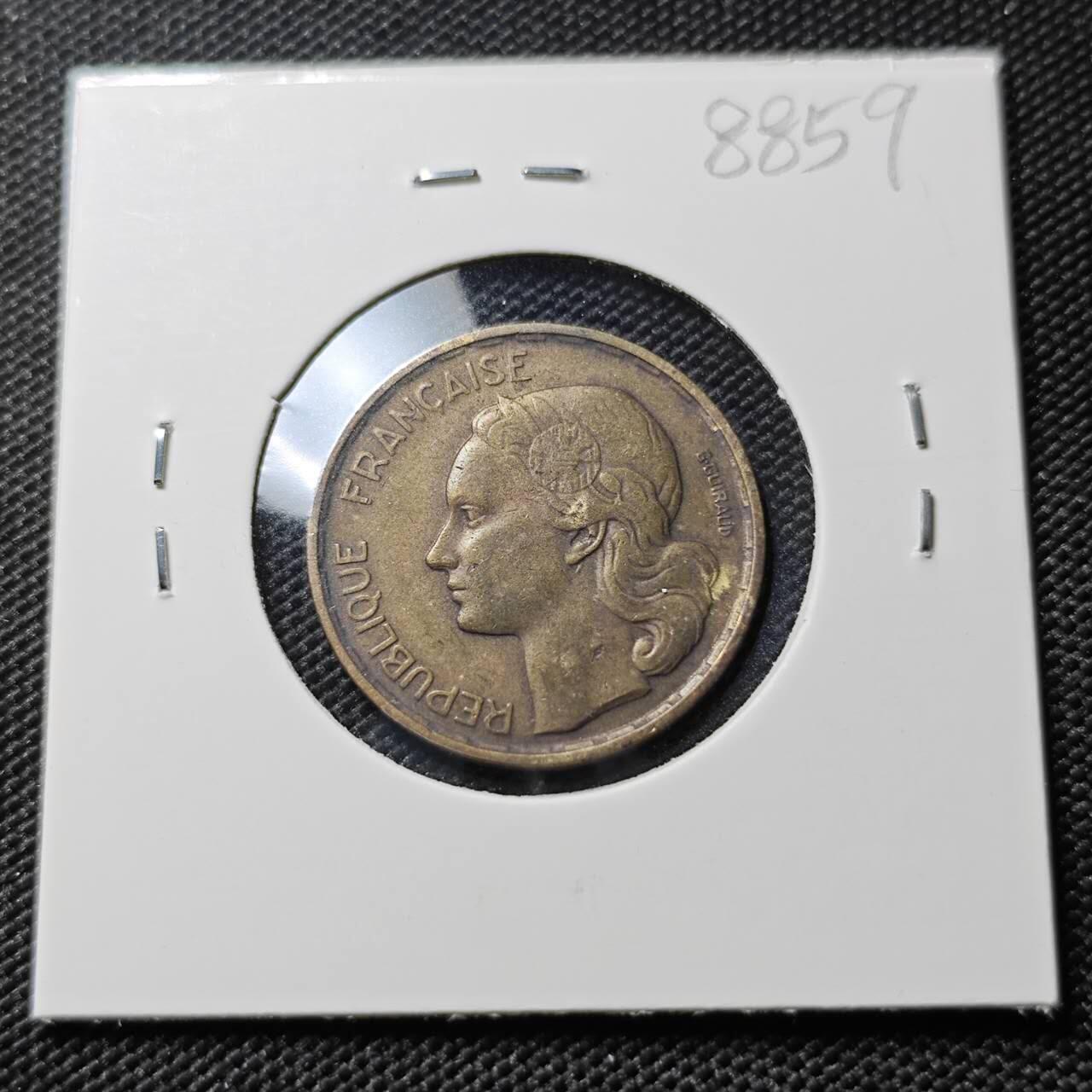 KK钱币收藏小铺  第388期  2月预留时间 周末发货  法国20法郎