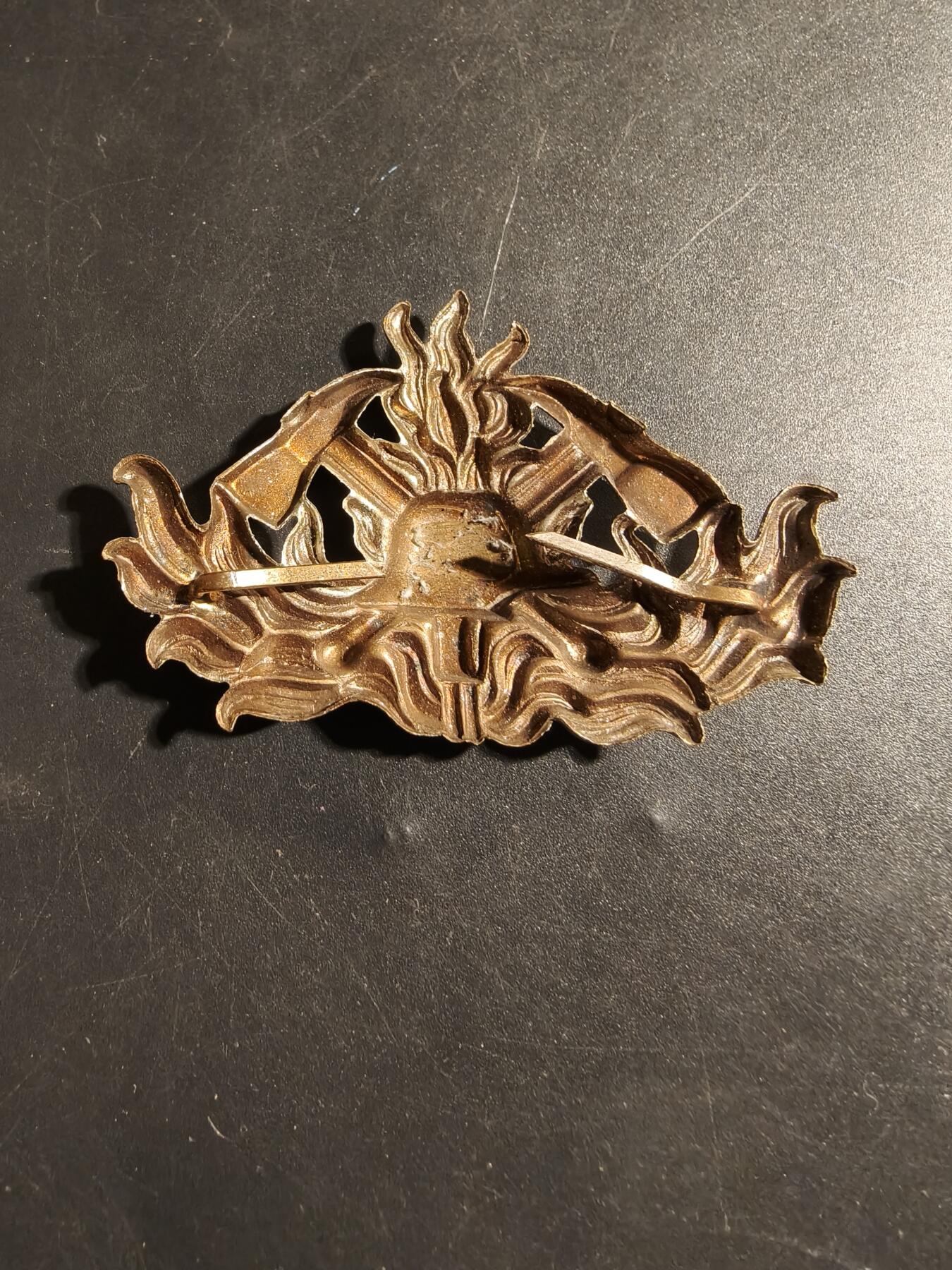 老王徽章第178期 德国消防员帽徽