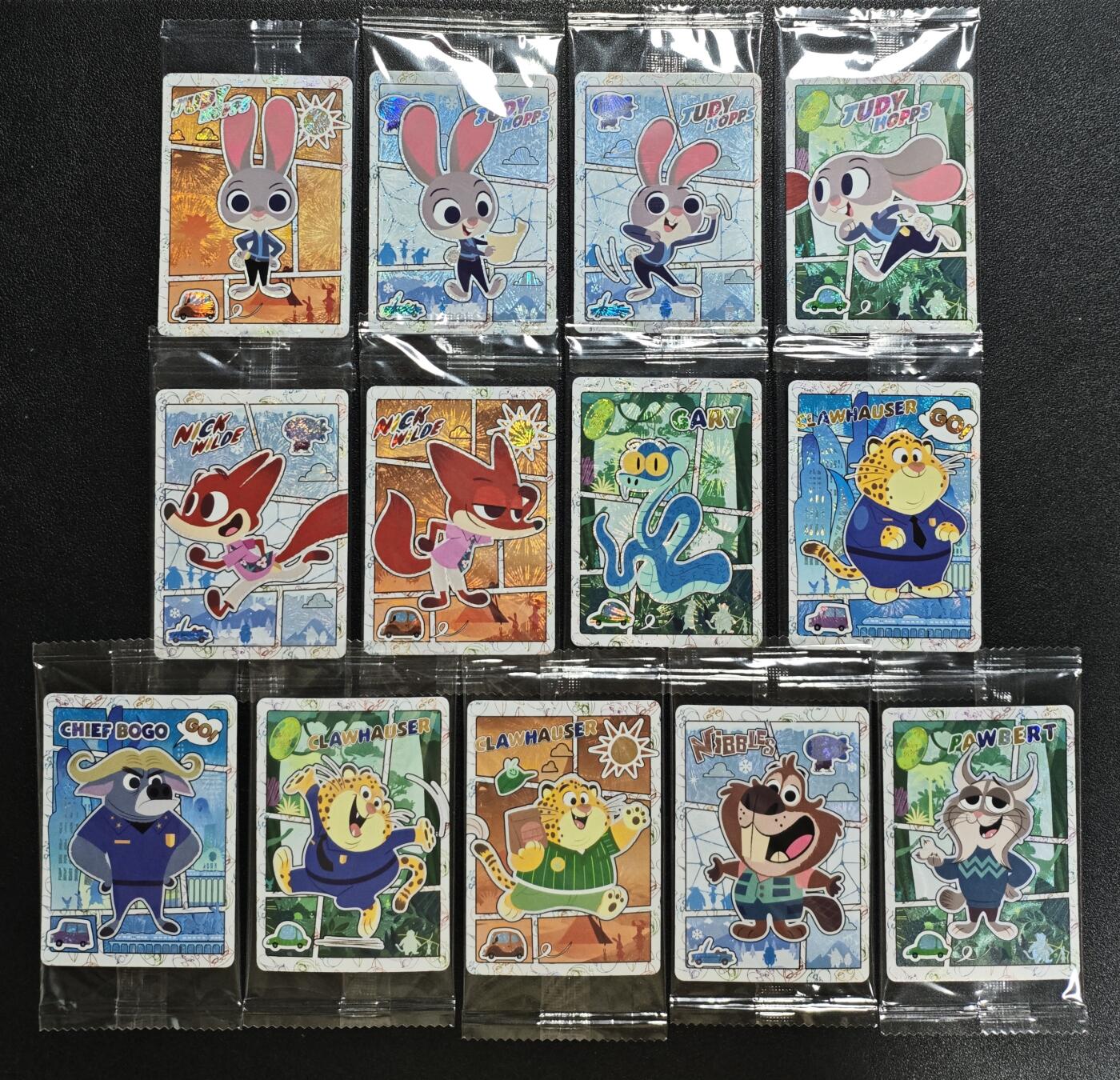 天玑星卡拍第162期《1.19周一截拍》持续收拍收评中 满赠卡需备注 迪士尼 疯狂动物城 十三张