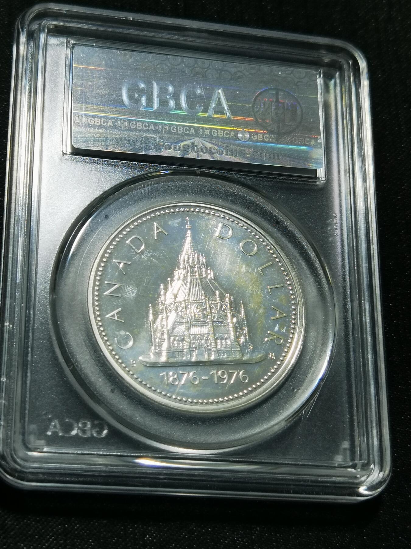 天下钱庄专场欢迎参拍 加拿大1加元银币