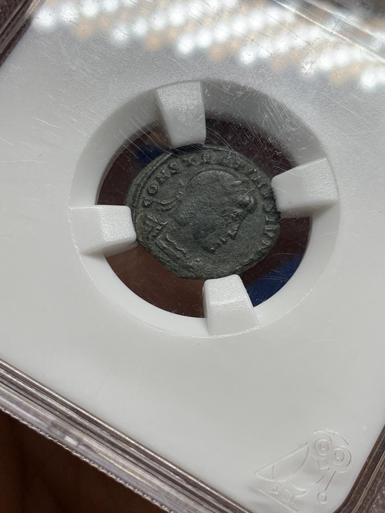 《竞宝斋》第460场 周日，周一，2场连拍 （全场包邮）欢迎送拍 罗马帝国君士坦丁二世