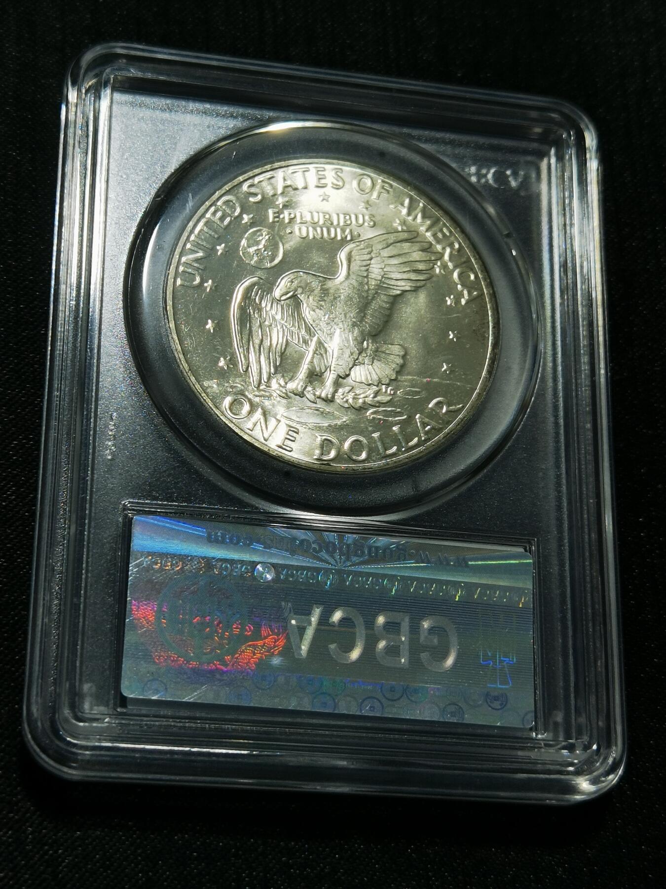 天下钱庄专场欢迎参拍 美国艾森豪威尔一美元银币