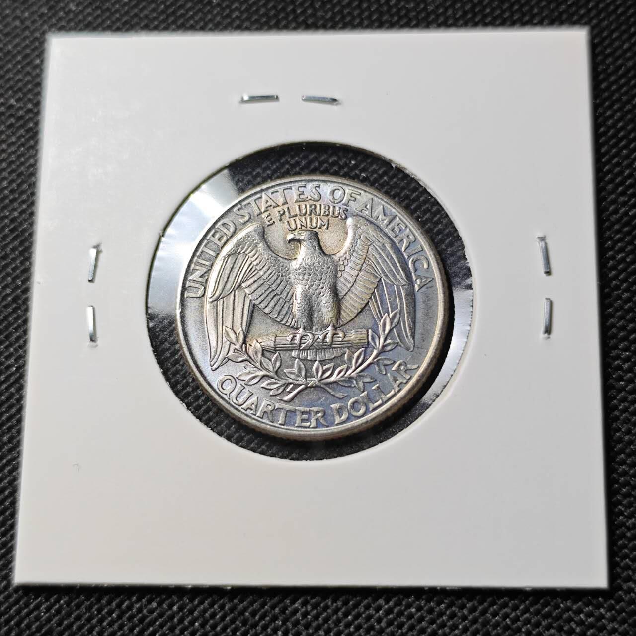 KK钱币收藏小铺  第388期  2月预留时间 周末发货 1996 美国25分 好品