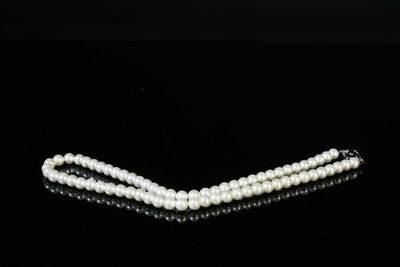 上海都达杂项专场十六（全场包邮） - 贝珠项链 附鉴定证书86-253