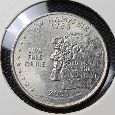 KK钱币收藏小铺  第388期  2月预留时间 周末发货 -  美国25分纪念币