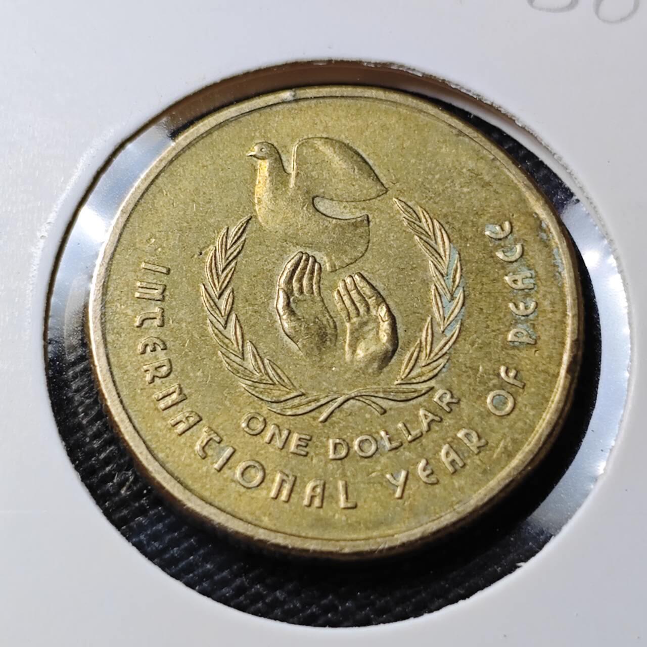 KK钱币收藏小铺  第388期  2月预留时间 周末发货  澳大利亚1元纪念币