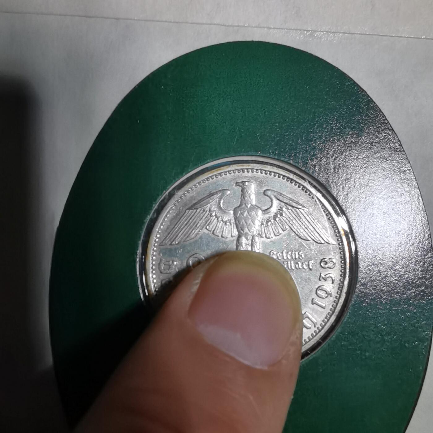 沼泽如烟--第967场 德国1938年2马克银币封