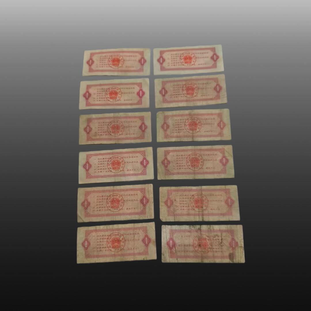 贺春启航--林泉 全国通用粮票