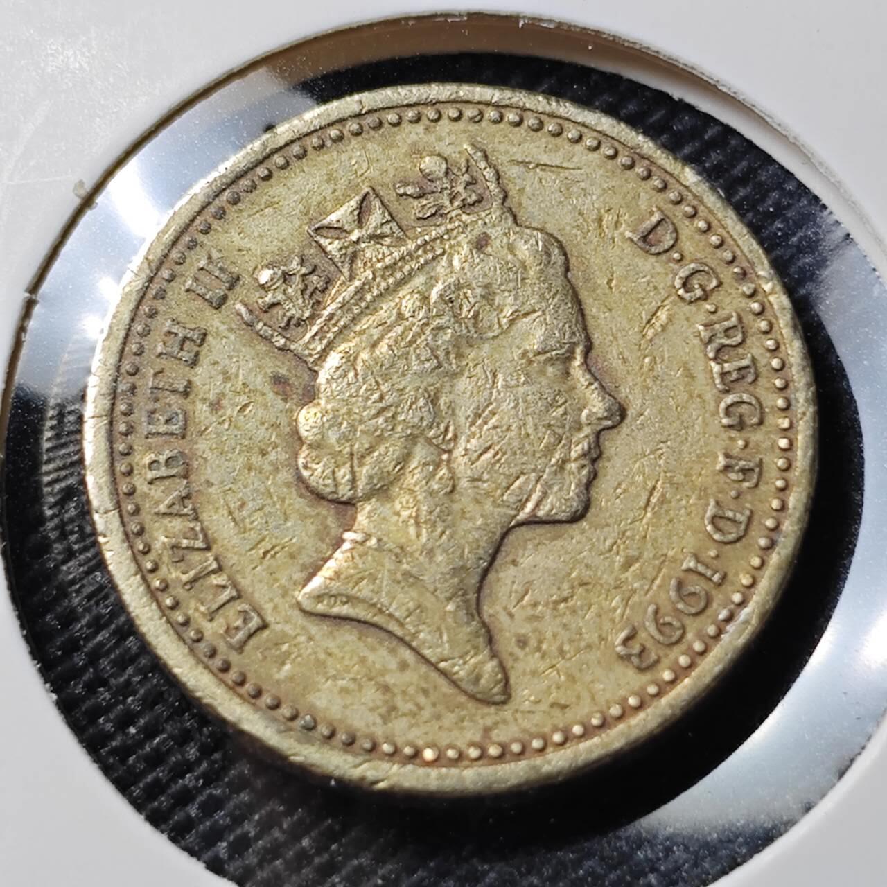 KK钱币收藏小铺  第388期  2月预留时间 周末发货  英国1镑