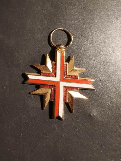 老王徽章第178期 - 欧盟老兵服役十字奖章   无绶带