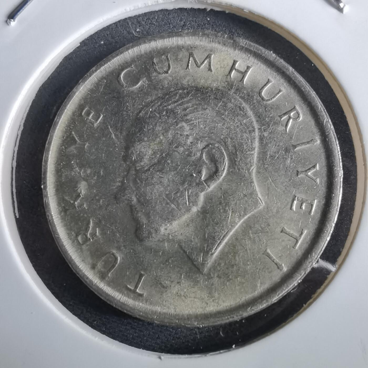 沼泽如烟--第967场 土耳其1999年2.5万里拉