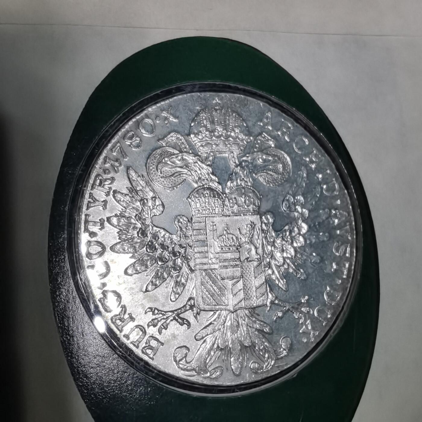 沼泽如烟--第967场 奥地利1780年大奶妈1泰勒银币封