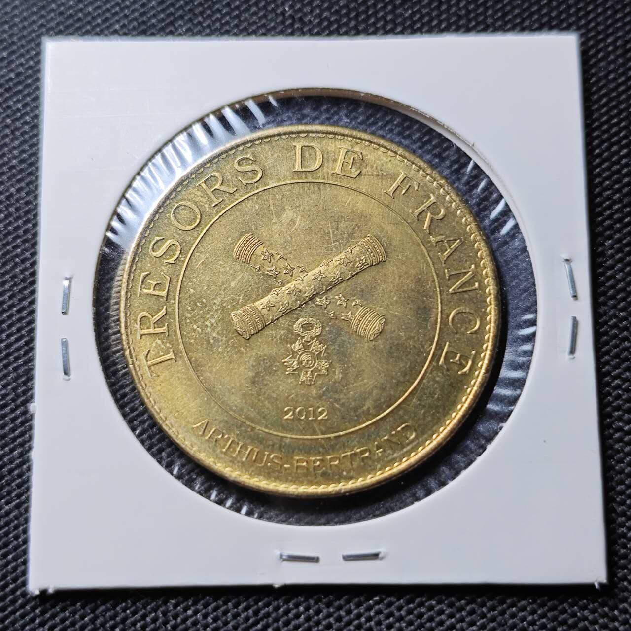 KK钱币收藏小铺  第388期  2月预留时间 周末发货  2012法国巴黎造币厂纪念章