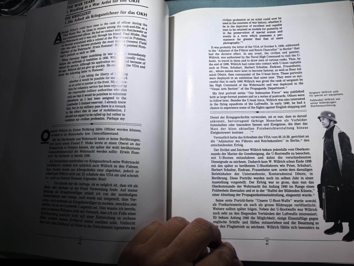 盛世勋华——号角文化勋章邮票专场拍卖第300期 R.J.Bender出版社 著名画家沃尔夫冈·维尔利希的战地素描集 240页