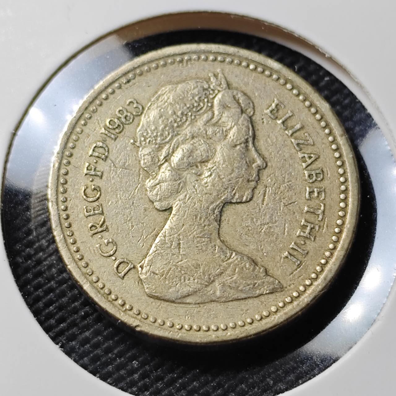 KK钱币收藏小铺  第388期  2月预留时间 周末发货  英国1镑