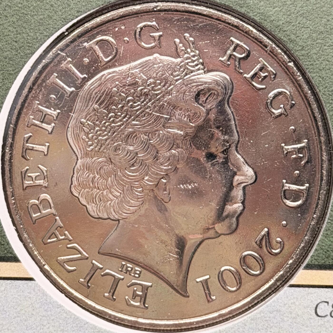 ＜星葵钱币社＞散币克朗场第68期·1月23日发货 〈邮币封·签名版〉英国2001年维多利亚女王逝世100周年5镑克朗型纪念币