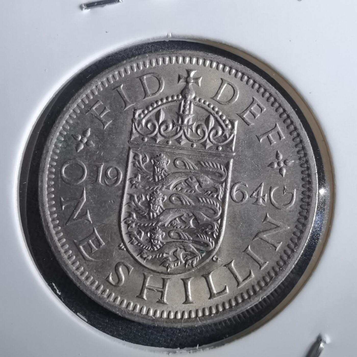 沼泽如烟--第967场 英国1964年1先令