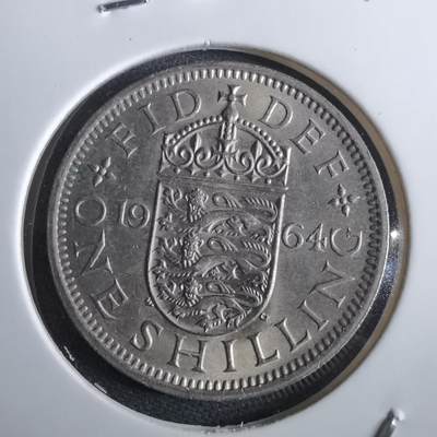 沼泽如烟--第967场 - 英国1964年1先令