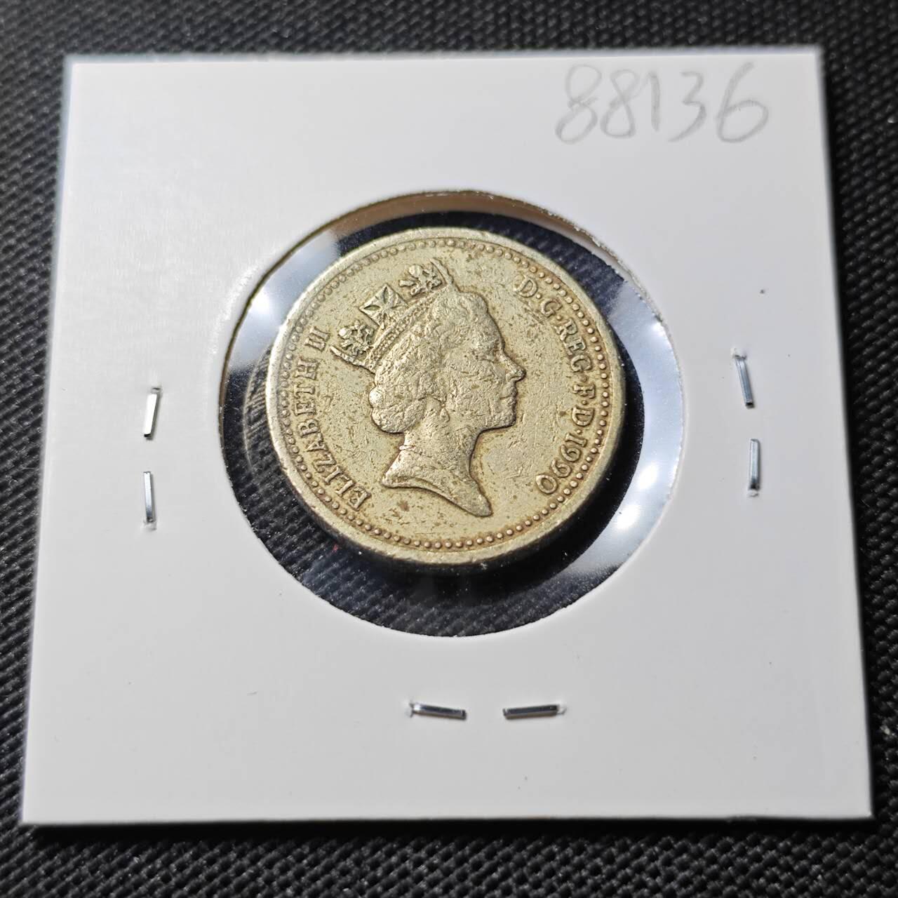 KK钱币收藏小铺  第388期  2月预留时间 周末发货  英国1镑