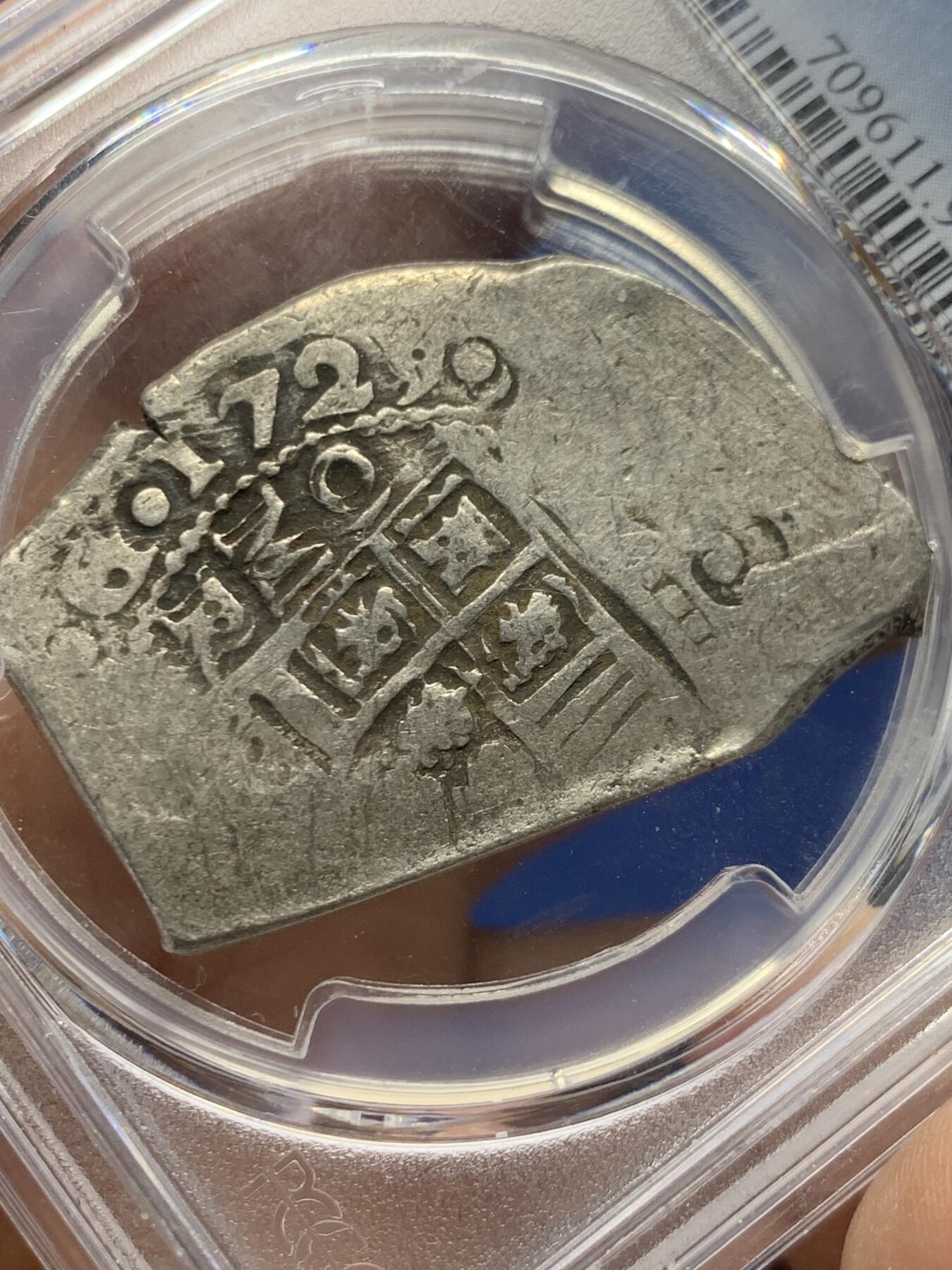 《竞宝斋》第460场 周日，周一，2场连拍 （全场包邮）欢迎送拍 PCGS VFD 墨西哥 1728-Mo R 8R 锄头银