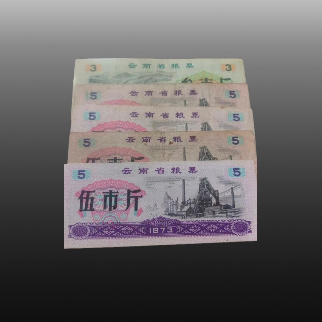 贺春启航--林泉 粮票 分币