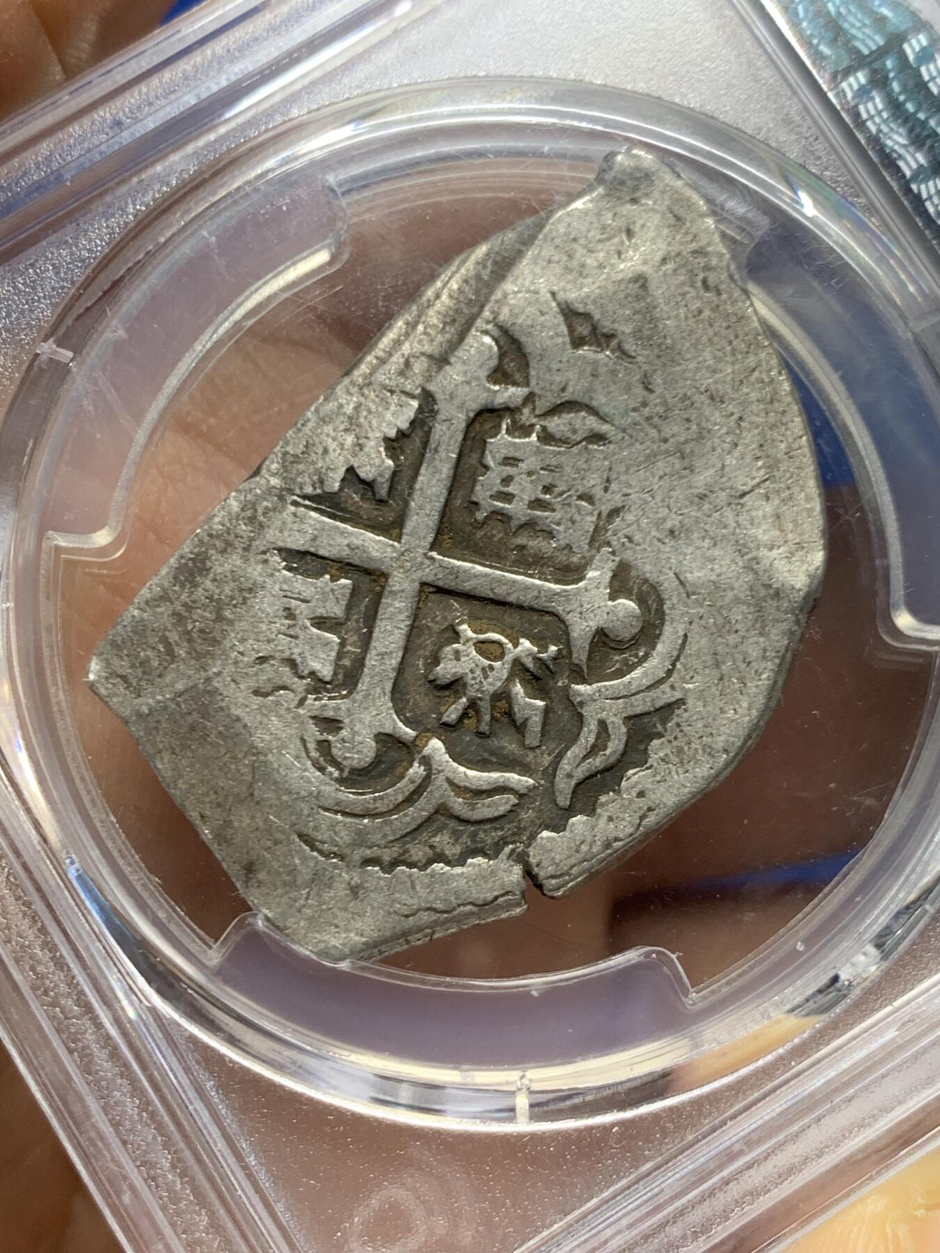 《竞宝斋》第460场 周日，周一，2场连拍 （全场包邮）欢迎送拍 PCGS VFD 墨西哥 1728-Mo R 8R 锄头银