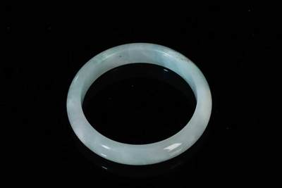 上海都达杂项专场三十四【年后发货全场包邮】  天然冰种翡翠手镯86-39