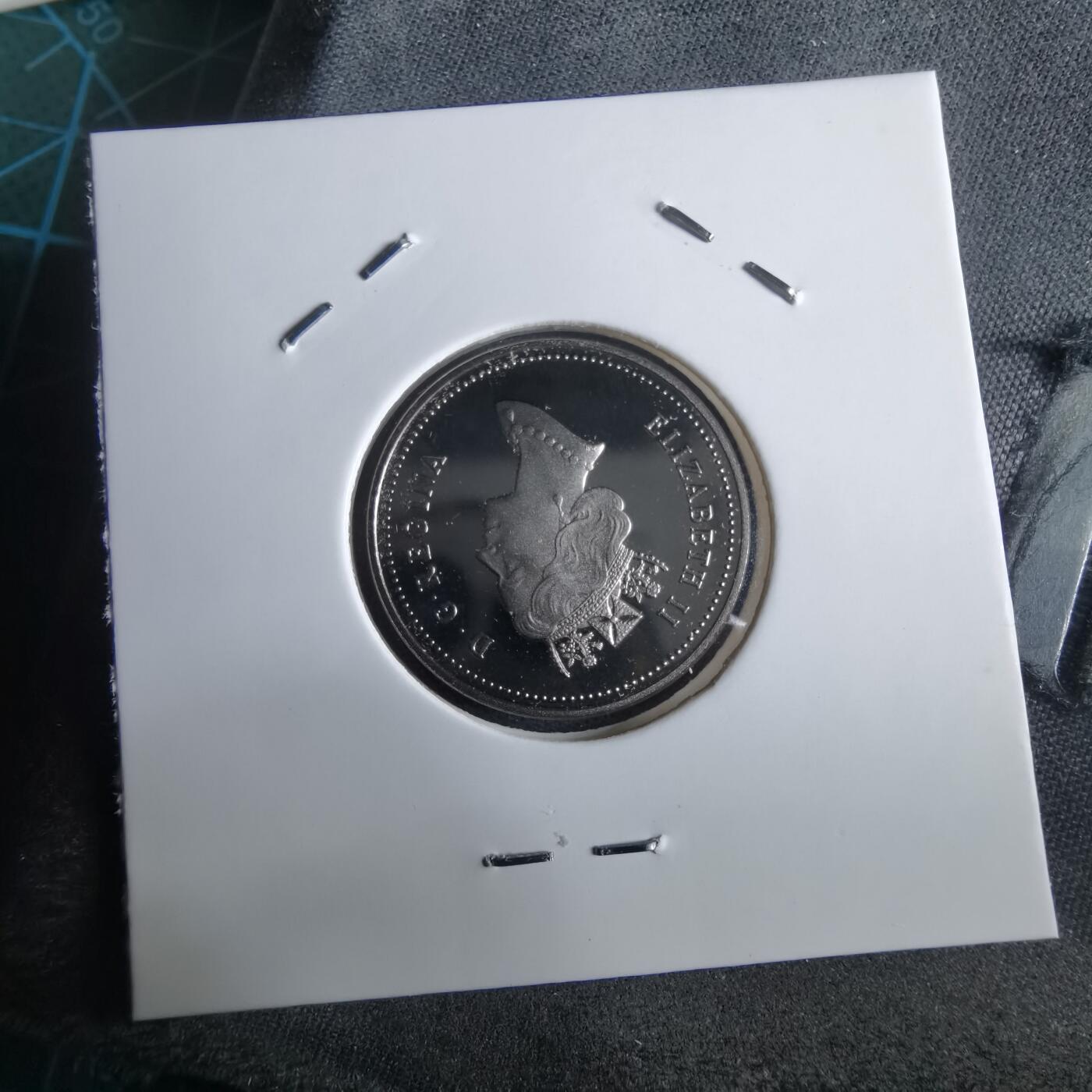 沼泽如烟--第967场 加拿大1993年5分精制币