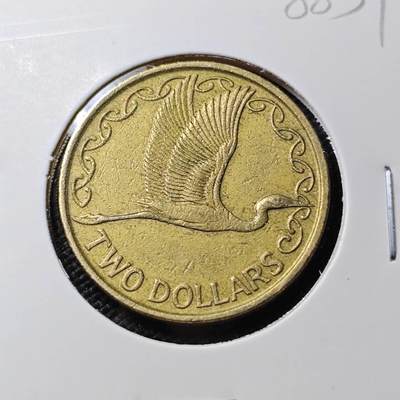 KK钱币收藏小铺  第388期  2月预留时间 周末发货 -  新西兰2元