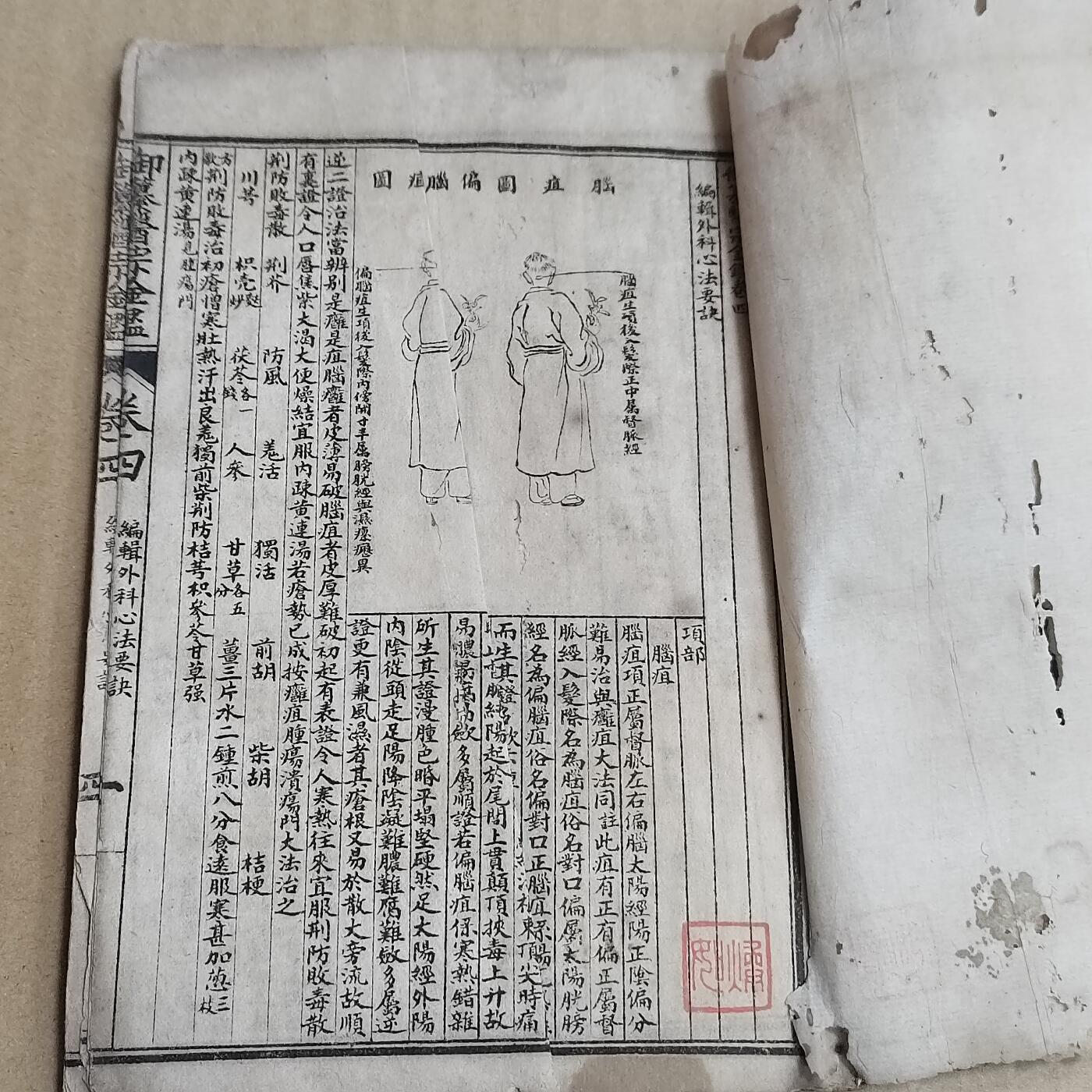 PCAI钱币  20-721  古籍等专场 带图的医书一本