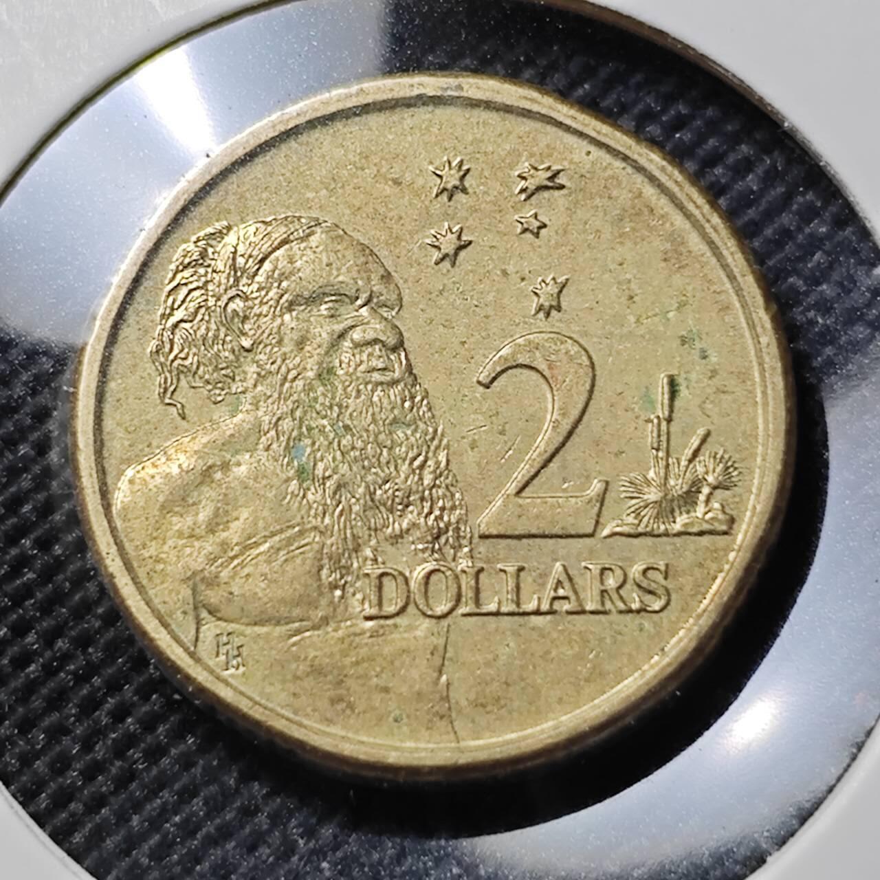 KK钱币收藏小铺  第388期  2月预留时间 周末发货  澳大利亚2元