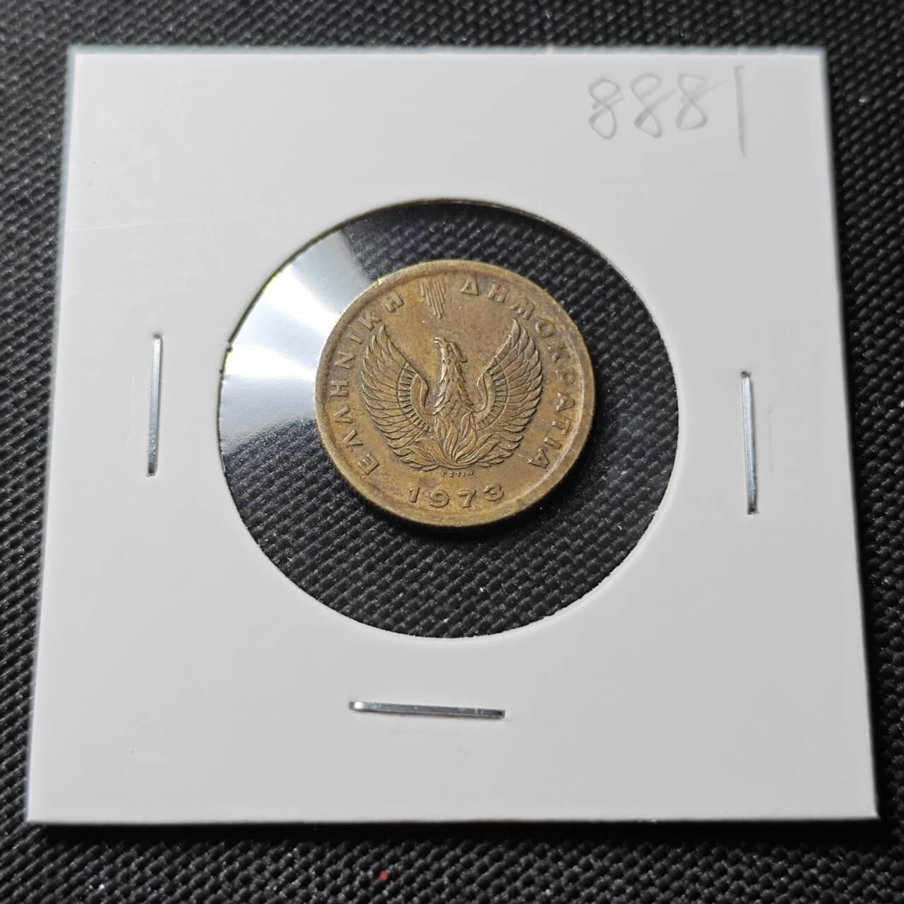 KK钱币收藏小铺  第388期  2月预留时间 周末发货  希腊50雷普塔铜币