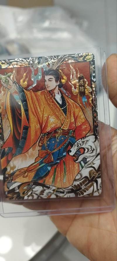 秋原瞳的小店第三十四期 - 卡游三国艺术家漆彩周瑜