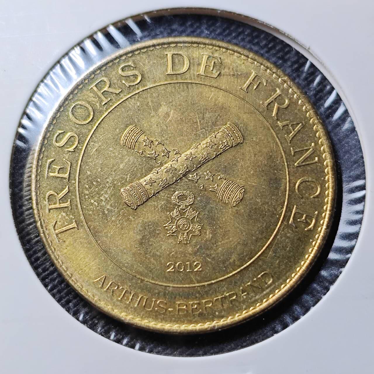 KK钱币收藏小铺  第388期  2月预留时间 周末发货  2012法国巴黎造币厂纪念章