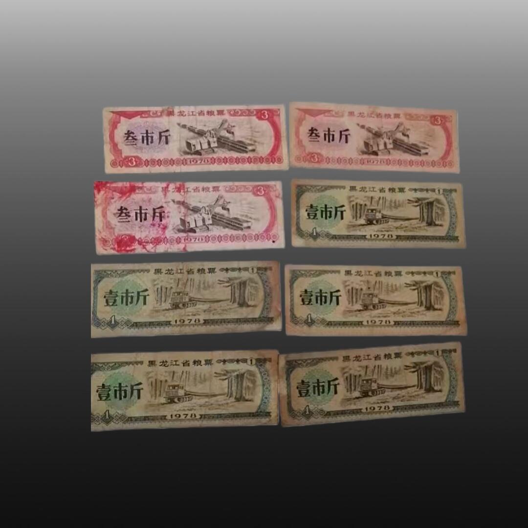 贺春启航--林泉 粮票